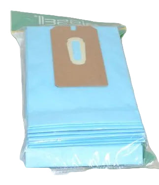 Bissell Big Green Lightweight Commercial Upright Vacum Cleaner Bags 10 Pk # U800PK10